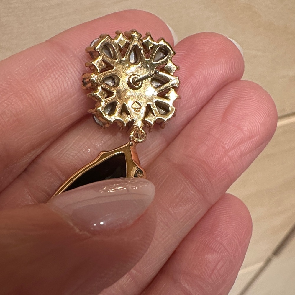 Kate Spade Trellis Bloom Drop Earrings - Picture 3 of 5